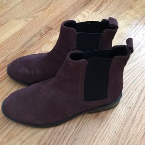ASOS Suede Chelsea Ankle Boots - size 7, NEW
